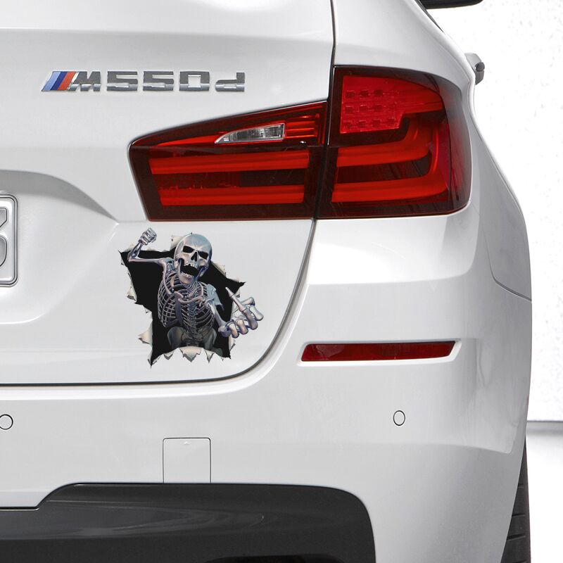 Autocollant-Tete-de-Mort-Galeria-a